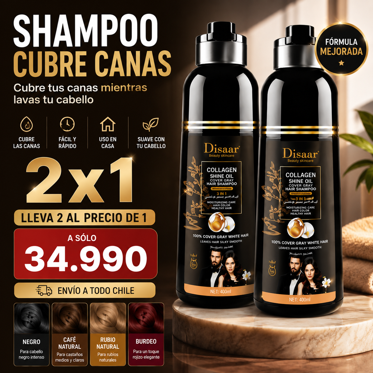 Shampoo Pinta Canas Dissar